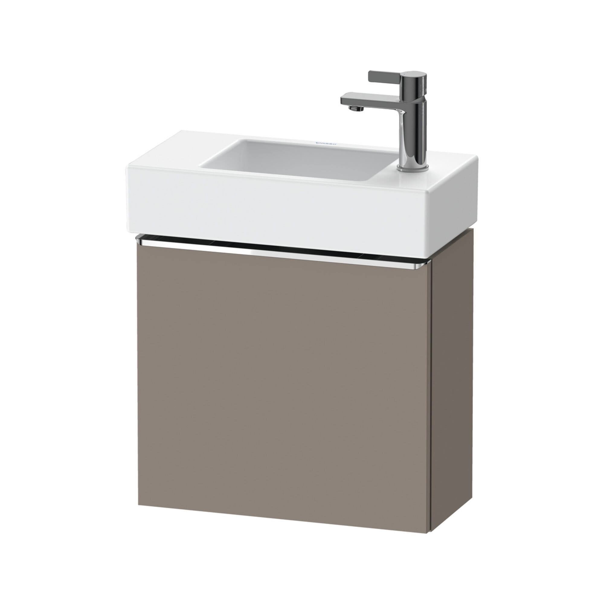 Duravit Waschtischunterschrank D-Neo 48,4x22,2x44cm, 1 Tür, An li, ch/Bas ma