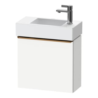 Duravit Waschtischunterschrank D-Neo 48,4x22,2x44cm, 1 Tür, An R, b geb/we ma