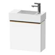 Duravit Waschtischunterschrank D-Neo 48,4x22,2x44cm, 1 Tür, An R, b geb/we ma