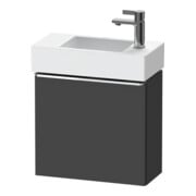 Duravit Waschtischunterschrank D-Neo 48,4x22,2x44cm, 1 Tür, An R, chr/Grap ma