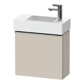 Duravit Waschtischunterschrank D-Neo 48,4x22,2x44cm, 1 Tür, An R, ES geb/Ta m