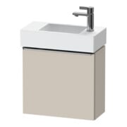 Duravit Waschtischunterschrank D-Neo 48,4x22,2x44cm, 1 Tür, An R, ES geb/Ta m