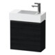 Duravit Waschtischunterschrank D-Neo 48,4x22,2x44cm, 1 Tür, An R, sw/Ei sw-1