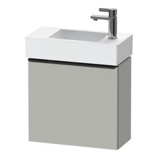 Duravit Waschtischunterschrank D-Neo 48,4x22,2x44cm, 1 Tür, An R, sw/gr ma
