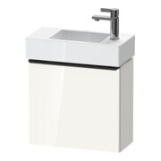 Duravit Waschtischunterschrank D-Neo 48,4x22,2x44cm, 1 Tür, An R, sw/w hgl