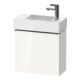 Duravit Waschtischunterschrank D-Neo 48,4x22,2x44cm, 1 Tür, An re, chr/we hgl-1