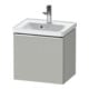 Duravit Waschtischunterschrank D-Neo 48,4x37,2x44cm, 1 A, wand., chr/Beton ma-1