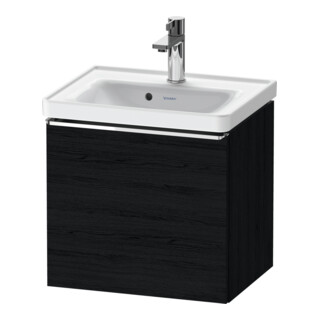 Duravit Waschtischunterschrank D-Neo 48,4x37,2x44cm, 1 A, wand., chr/Eiche sw