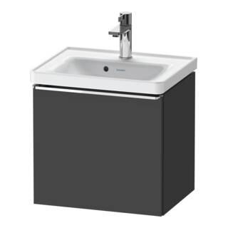 Duravit Waschtischunterschrank D-Neo 48,4x37,2x44cm, 1 A, wand., chr/Grap ma