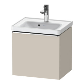 Duravit Waschtischunterschrank D-Neo 48,4x37,2x44cm, 1 A, wand., chr/Taup ma