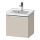 Duravit Waschtischunterschrank D-Neo 48,4x37,2x44cm, 1 A, wand., chr/Taup ma-1