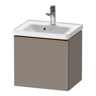 Duravit Waschtischunterschrank D-Neo 48,4x37,2x44cm, 1 A, wd, b geb/Basalt ma