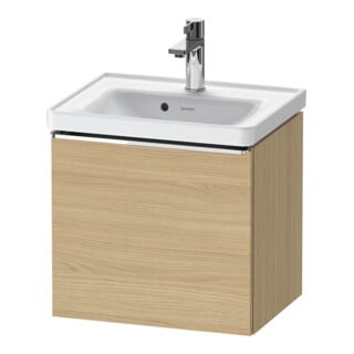 Duravit Waschtischunterschrank D-Neo 48,4x37,2x44cm, 1 A, wd, chr/Eiche Nat
