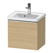 Duravit Waschtischunterschrank D-Neo 48,4x37,2x44cm, 1 A, wd, chr/Eiche Nat