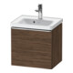 Duravit Waschtischunterschrank D-Neo 48,4x37,2x44cm, 1 A, wd, chr/Nussb dkl.-1