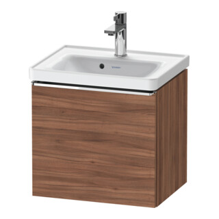 Duravit Waschtischunterschrank D-Neo 48,4x37,2x44cm, 1 A, wd, chr/Nussb Nat