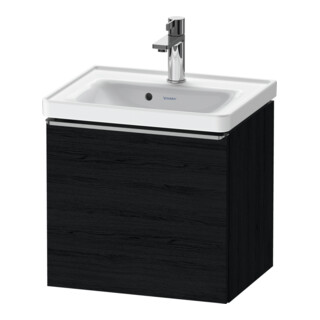 Duravit Waschtischunterschrank D-Neo 48,4x37,2x44cm, 1 A, wd, ES geb/Eiche sw