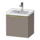 Duravit Waschtischunterschrank D-Neo 48,4x37,2x44cm, 1 A, wd, g pol/Basalt ma-1