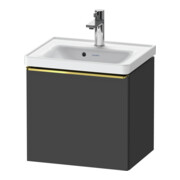Duravit Waschtischunterschrank D-Neo 48,4x37,2x44cm, 1 A, wd, g pol/gra ma
