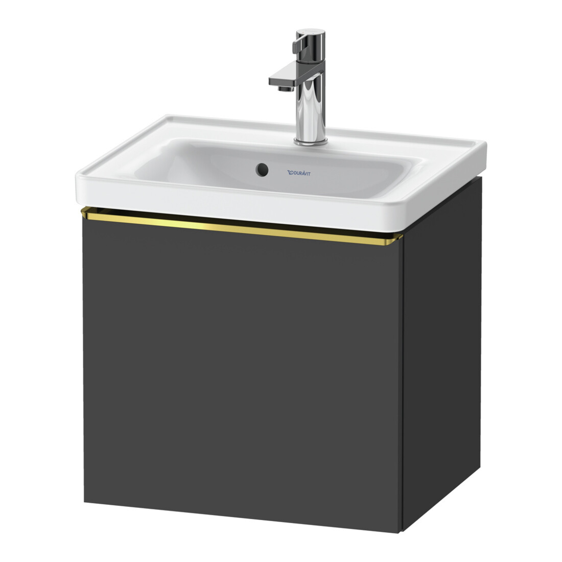 Duravit Waschtischunterschrank D-Neo 48,4x37,2x44cm, 1 A, wd, g pol/gra ma