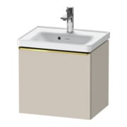 Duravit Waschtischunterschrank D-Neo 48,4x37,2x44cm, 1 A, wd, g pol/Taupe ma