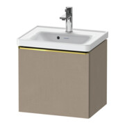 Duravit Waschtischunterschrank D-Neo 48,4x37,2x44cm, 1 A, wd, gol pol/Leinen