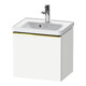 Duravit Waschtischunterschrank D-Neo 48,4x37,2x44cm, 1 A, wd, gol pol/weiß ma-1