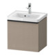 Duravit Waschtischunterschrank D-Neo 48,4x37,2x44cm, 1 A, wd, schwarz/Leinen-1