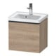 Duravit Waschtischunterschrank D-Neo 48,4x37,2x44cm, 1 A, wd, sw/Ei marm.-1