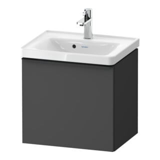 Duravit Waschtischunterschrank D-Neo 48,4x37,2x44cm, 1 A, wd, sw/Grap ma