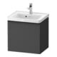 Duravit Waschtischunterschrank D-Neo 48,4x37,2x44cm, 1 A, wd, sw/Grap ma-1