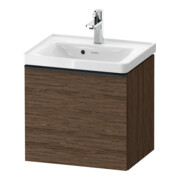 Duravit Waschtischunterschrank D-Neo 48,4x37,2x44cm, 1 A, wd, sw/Nuss dkl.