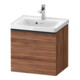 Duravit Waschtischunterschrank D-Neo 48,4x37,2x44cm, 1 A, wd, sw/Nuss Nat-1