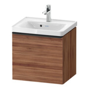 Duravit Waschtischunterschrank D-Neo 48,4x37,2x44cm, 1 A, wd, sw/Nuss Nat