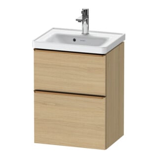 Duravit Waschtischunterschrank D-Neo 48,4x37,2x62,5cm, 1 Kast, b geb/Ei Nat