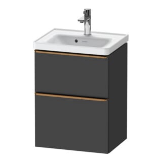 Duravit Waschtischunterschrank D-Neo 48,4x37,2x62,5cm, 1 Kast, b geb/Gra ma
