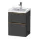 Duravit Waschtischunterschrank D-Neo 48,4x37,2x62,5cm, 1 Kast, b geb/Gra ma-1