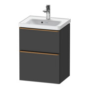 Duravit Waschtischunterschrank D-Neo 48,4x37,2x62,5cm, 1 Kast, b geb/Gra ma