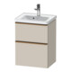 Duravit Waschtischunterschrank D-Neo 48,4x37,2x62,5cm, 1 Kast, b geb/Taupe ma-1