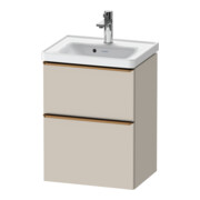 Duravit Waschtischunterschrank D-Neo 48,4x37,2x62,5cm, 1 Kast, b geb/Taupe ma