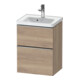 Duravit Waschtischunterschrank D-Neo 48,4x37,2x62,5cm, 1 Kast, ES geb/Ei ma-1