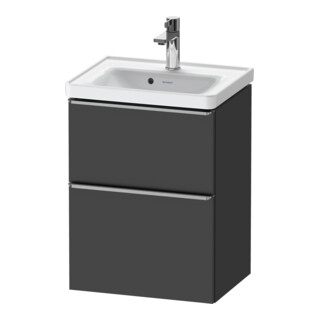 Duravit Waschtischunterschrank D-Neo 48,4x37,2x62,5cm, 1 Kast, ES geb/Gra ma