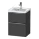Duravit Waschtischunterschrank D-Neo 48,4x37,2x62,5cm, 1 Kast, ES geb/Gra ma-1