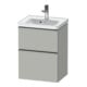 Duravit Waschtischunterschrank D-Neo 48,4x37,2x62,5cm, 1 Kast, ES geb/grau ma-1