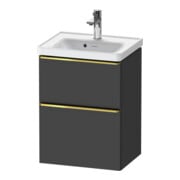Duravit Waschtischunterschrank D-Neo 48,4x37,2x62,5cm, 1 Kast, g pol/gra ma