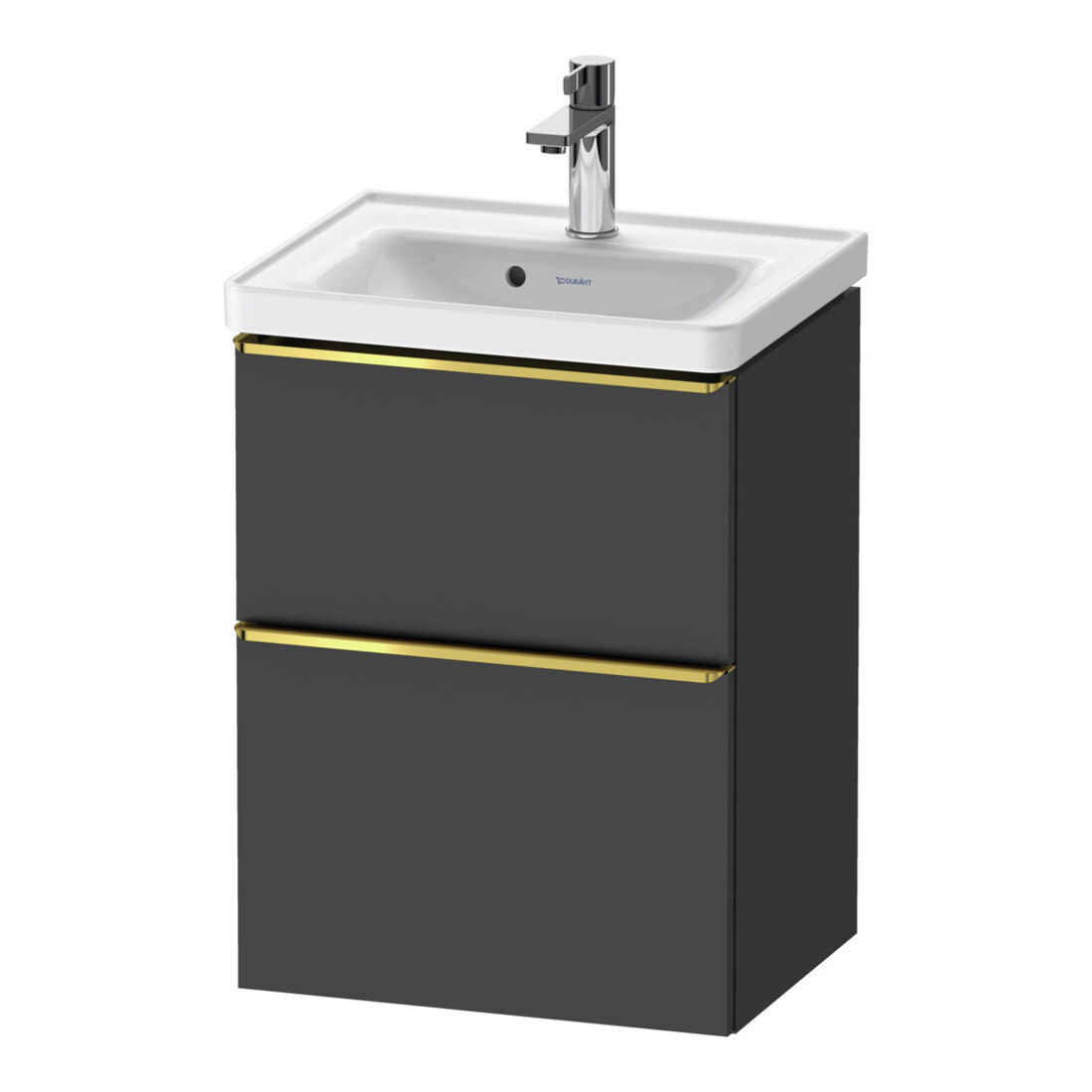Duravit Waschtischunterschrank D-Neo 48,4x37,2x62,5cm, 1 Kast, g pol/gra ma