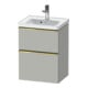 Duravit Waschtischunterschrank D-Neo 48,4x37,2x62,5cm, 1 Kast, g pol/grau ma-1