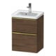 Duravit Waschtischunterschrank D-Neo 48,4x37,2x62,5cm, 1 Kast, g pol/Nu dkl.-1