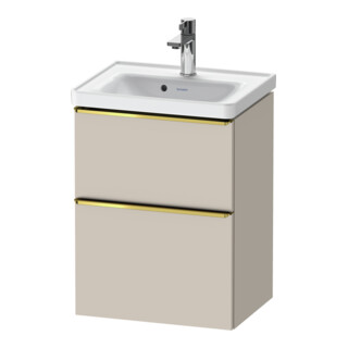Duravit Waschtischunterschrank D-Neo 48,4x37,2x62,5cm, 1 Kast, g pol/Taupe ma