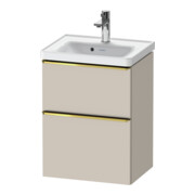 Duravit Waschtischunterschrank D-Neo 48,4x37,2x62,5cm, 1 Kast, g pol/Taupe ma-1